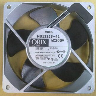 ORIX MU1225S-41 AC200V aluminum AC cooling fan
