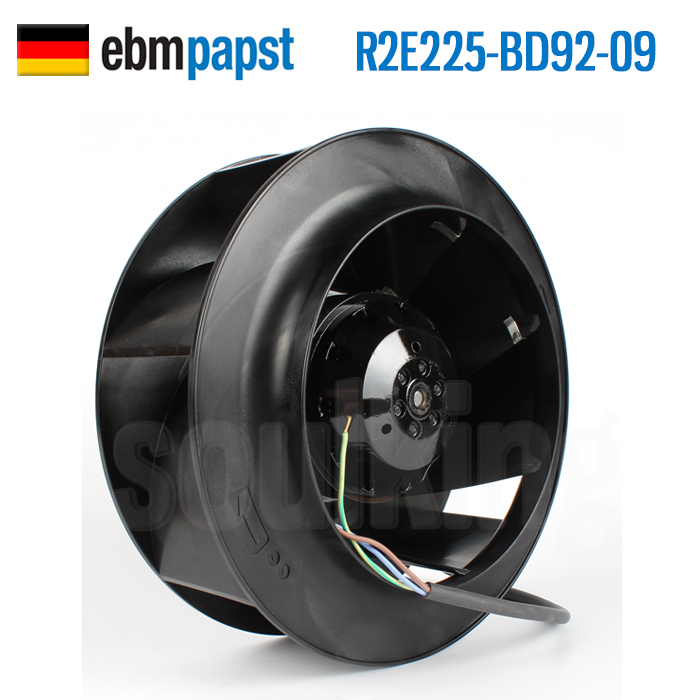 Original German ebmpapst R2e225-bd92-09 230V 0.60A centrifugal fan cooling fan