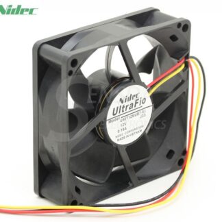 NIDEC U80T12MUB7-53 8025 8cm 80mm DC 12V 0.19A server inverter axial cooling fans