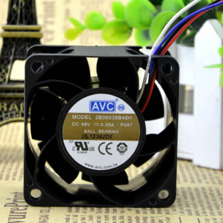 Genuine AVC 2B06038B48H 60*60*38 48V 0.35A 6CM dual ball fan