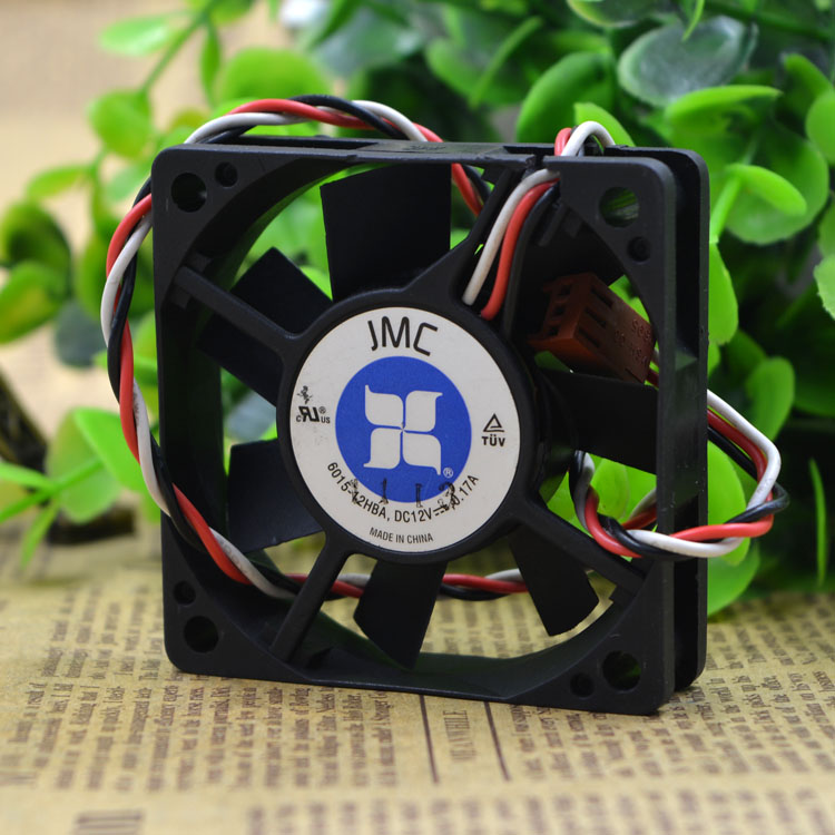 Free Delivery. JMC 6015-12 hba 12 v 0.17 A 6 cm 6015 3 line cooling fan 60 * 60 * 15 mm