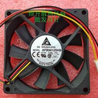 Wholesale Delta 8015 80x80x15mm 8cm AFB0812SHB DC12V 0.40A 3-line Double Ball Bearing Speed Cooling Fan