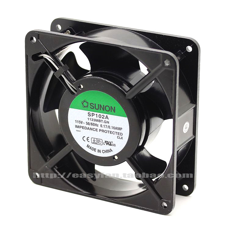 brand new SUNON 138 Double Ball bearing 115V/110V 12CM SP102A cooling fan