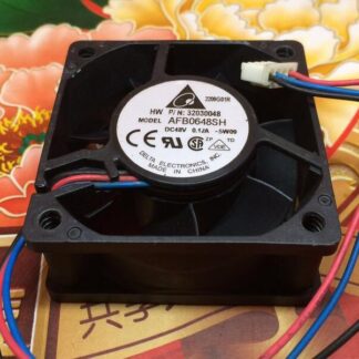Genuine Delta AFB0648SH 6025 6cm DC 48V 0.12A 6CM 60*60*25MM 3-wire Switch Cooling Fan