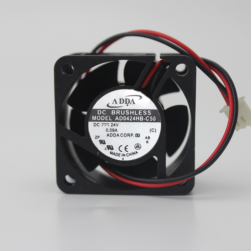 Delta 6025 DC 24V AFB0624SH 0.21A 6CM 60*60*25MM 2-line Inverter Dual Ball Bearing Air Cooling Fan