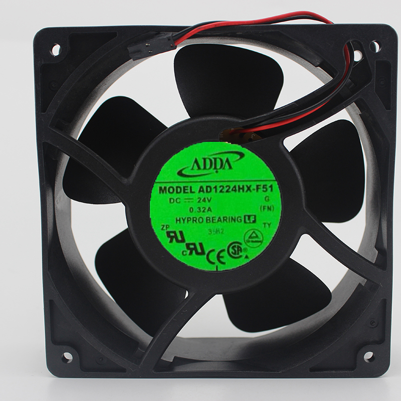 ADDA AD1224HX-F51 1238 12038 12CM 120MM DC 24V 0.32A blower cooling fan