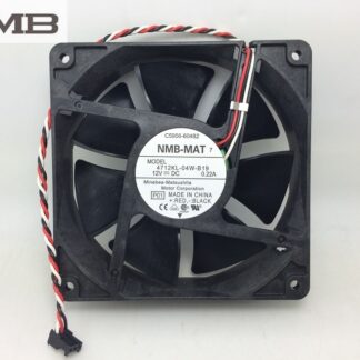 Original NMB 4712KL-04W-B19 132 double ball bearing fan 12CM ultra-durable fan