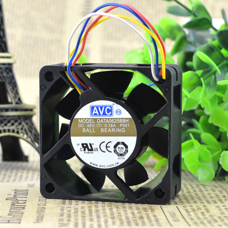 Free Delivery. DATA0625B8H 48 v 0.16 A four-wire 6 cm fan