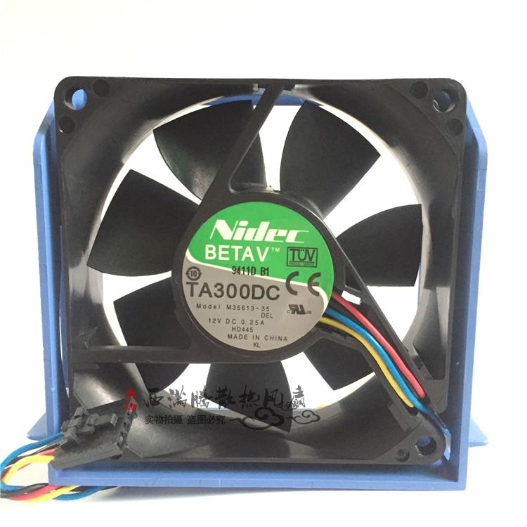 Original Nidec 8cm 8025 12V 0.25A M35613-35 80 * 80 * 25MM server dedicated fan