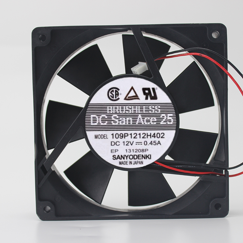 125 12V 0.45A 12CM industrial control silent cooling fan 109P1212h402