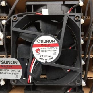 Wholesale: SUNON 80 12V 3.42W PF801V1-000C-F99 8cm 3 line with speed fan