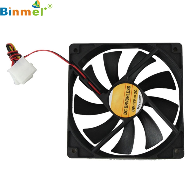 Computer Cooler Case 12V 12CM 1MM PC CPU Cooling Cooler Fan 0418 drop shipping