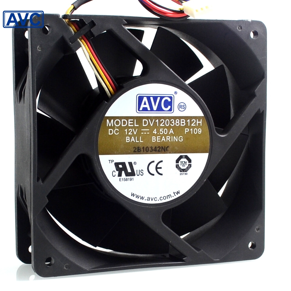 Free Delivery.New original 12V 1.2W 0.1A 4312L 132 12cm cooling fan