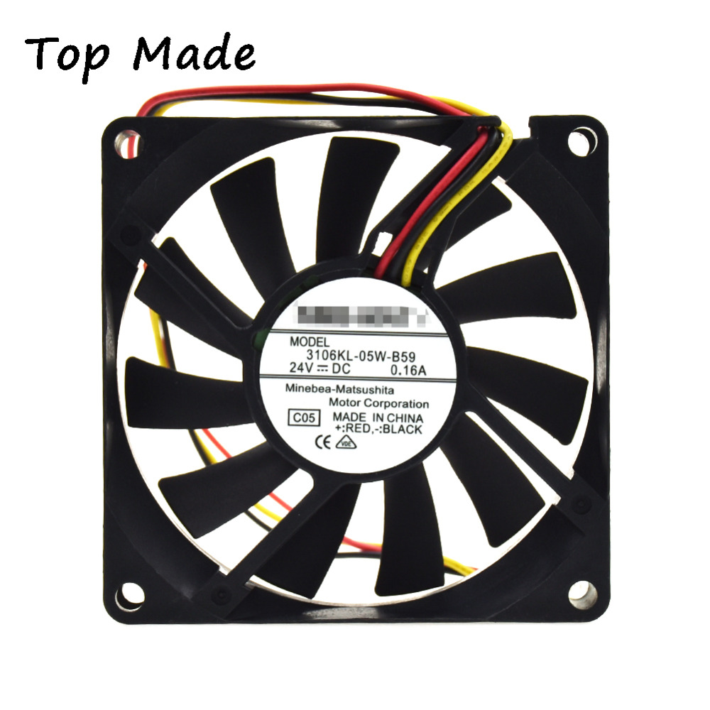 Two Ball Bearing V 0.15A 8CM for NMB 3106KL-09W-B59 cooling fan