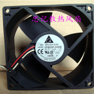 Wholesale bag mail: genuine DELTA EFB0912HHE DC12V 0.63A 92X92X38MM three line fan