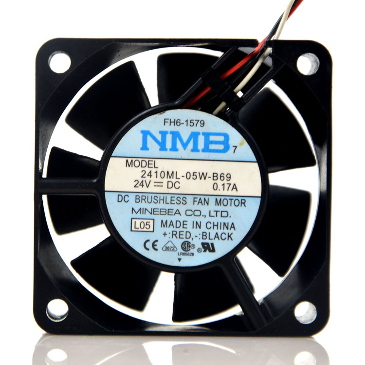 New original 2410ML-05W-B69 6025 24V 0.17A inverter cooling ball fan