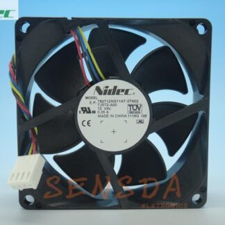 NIDEC T80T12MS11A7-07A02 8025 PWM 4P 0.35A 8cm four-wire PWM server inverter cpu cooling fan