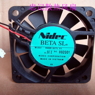 Genuine Nidec 6CM 6015 42V 0.05A D06R-42TL 01 2 line copier fan