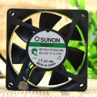 SUNON MF70251V2-Q0-S9A DC 12V 3.17W 7025 70*70*25MM 7cm 4-wire Chassis Cooling Fan