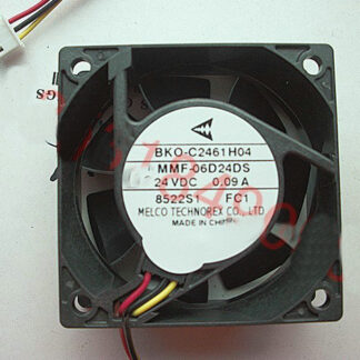 New Original Nidec Inverter fan for Mitsubishi BKO-C2461H07 MMF-06D24DS FC5 24V 0.09A 60*60*25MM