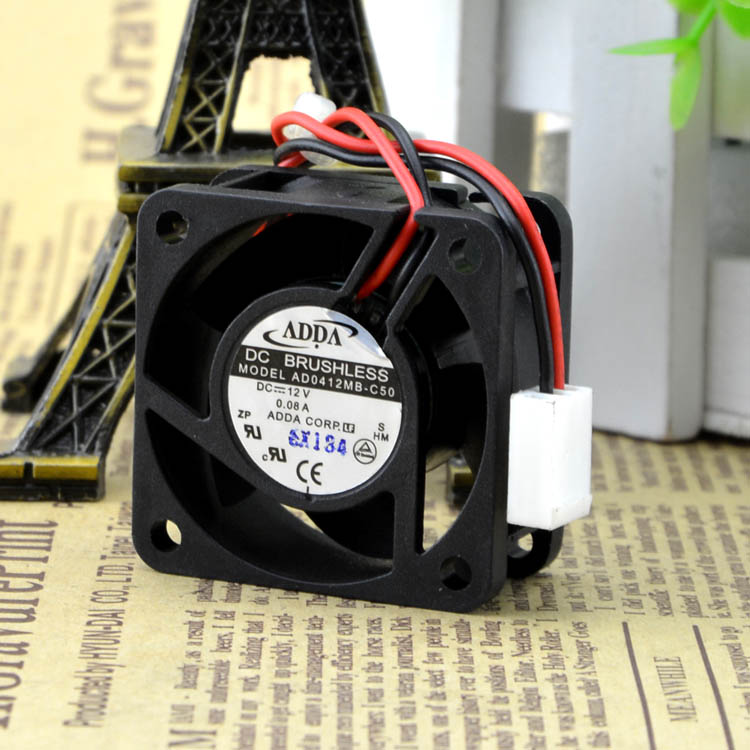Free Delivery. New AD0412MB - C50 12 v 0.08 A 40 fans Double ball bearing cooling fans