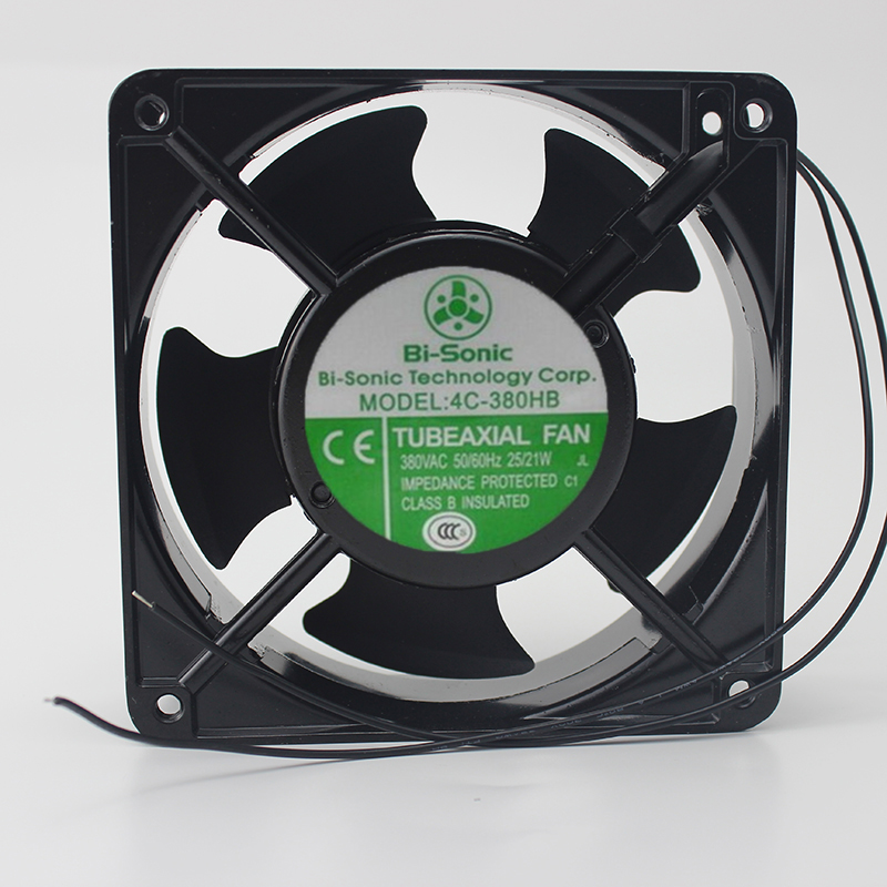 4C-380HB for Bi-Sonic AC380V cooling fan 12cm double ball bearing