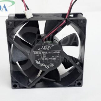 Wholesale ADDA AD0824UX-A70GL 8025 80mm DC 24V 0.29A server inverter axial cooling fans drive