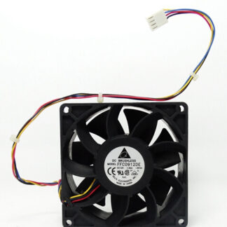 Delta 138 1x1x38mm 12cm FFB1212VHE DC 12V 1.5A 24W 4 lines Violence Server industrial computer case Cooling Fan