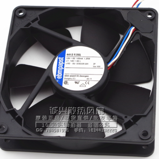 New EBMPAPST 12cm 4412F / 2GL 12V 1.25W 125 1 * 1 * 25MM Cooling Fan