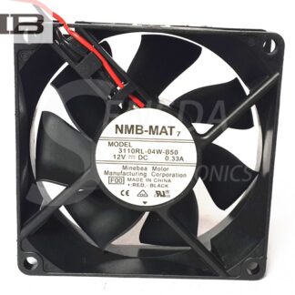 NMB 3110RL-04W-B50 8025 8cm 80mm DC 12V 0.33A server inverter axial cooling fan blowers