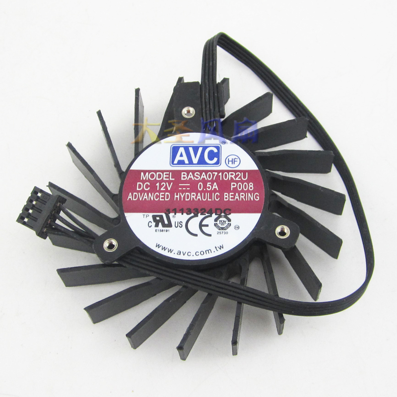 AVC fan 9CM 4PIN temperature controlled speed chassis fan DS09238B12HP-013