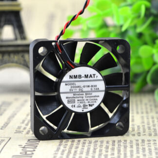 The original NMB 04KL-01W-B30 50*50*10 5CM 5V 0.14A 5 cm 2 line cooling fan