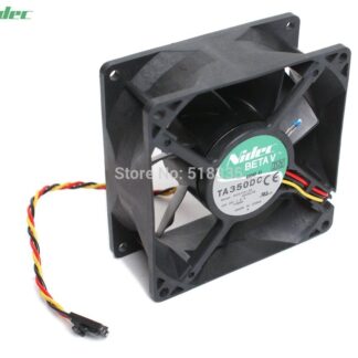 NIDEC BetaV TA350DC M35105-58 Case Cooling Thermal Sensor Fan 12V 1.8A 3-Pin (3-Wire Lead) 90mm x 90mm x 38mm