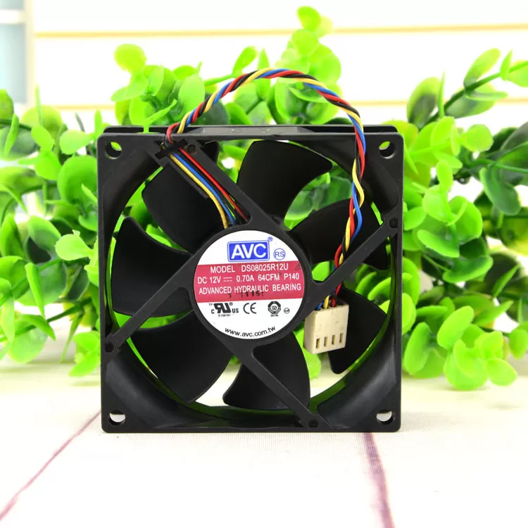 8038 8CM 12V 1.5A 4-Wire Cooling Fan – 9GV0812P1F03 (Open Box)