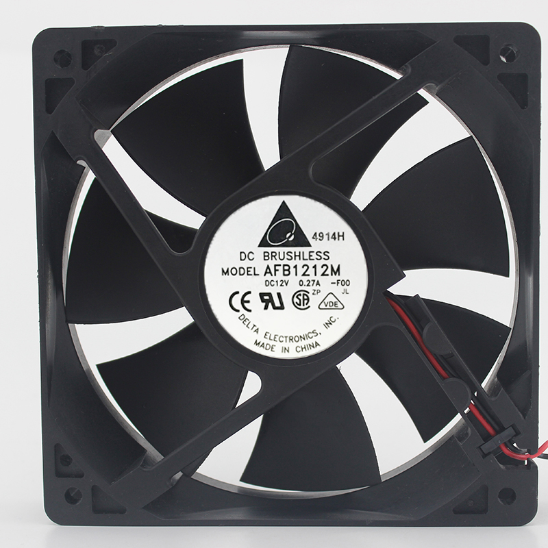 Brand new original 12cm 125 12V 0.27A AFB1212M double ball cooling fan
