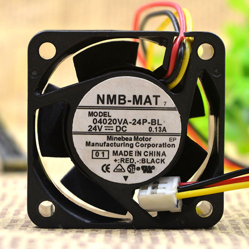 040VA-24P-BL for NMB 4CM 0.13a 24v cooling fan