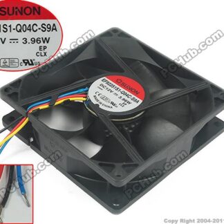 SUNON EF92251S1-Q04C-S9A Server Square Fan DC 12V 3.96W 90x90x25mm 4-wire