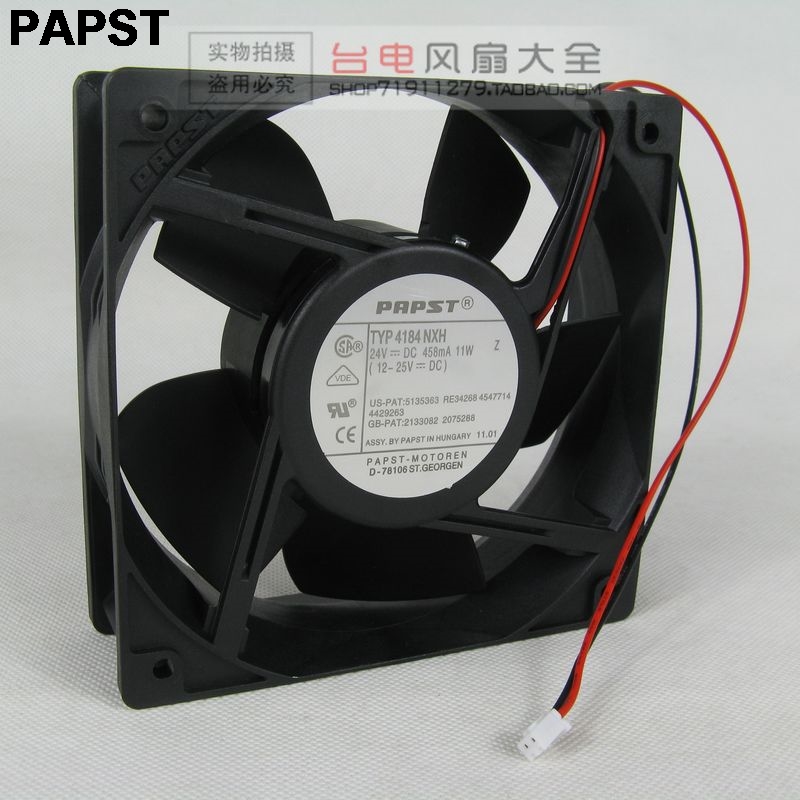 ebm-papst W1G180-AB31-10 Server Round Fan DC 24V 4.3A 0x0x70mm 4-wire