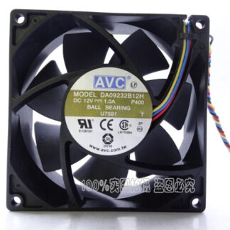 Wholesale: AVC 90*90*32mm 1A 12V DA09232B12H 9CM 4 line PWM temperature controlled speed fan