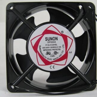SF125AT 2122HSL 125 1mm Sleeve Bearing 2-240V AC 2-Wire Case Cooling Fan