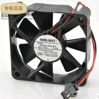 Wholesale: original 2406GL-05W-B50 24V 0.A NMB60*60*15 2 wire cooling fan chassis power radiator
