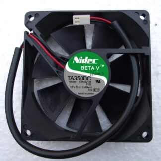 NIDEC TA350DC 9025 DC 12V 0.4A 2 Lines Double Ball Inverter Converter Cooling Fan