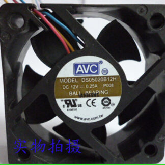 AVC New 6038 cm fan 6CM6 wind capacity fan 12V 2.4A DB06038B12H 60*60*38mm