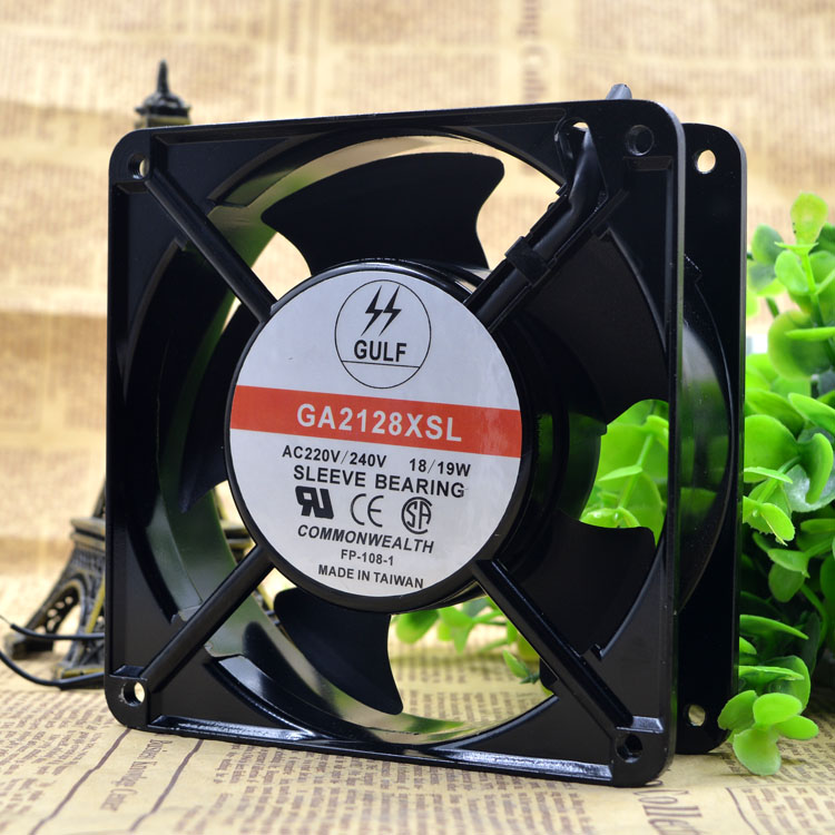 NMB-MAT 4715MS-23W-B5A D00 Server Square Cooling Fan AC 230V 60Hz 120x120x38mm 2-Pin