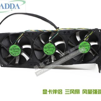 three fans As a lot ADDA AD0912UX-A7BGL12V 0.50A Graphics card cooling companion PCI slot fan