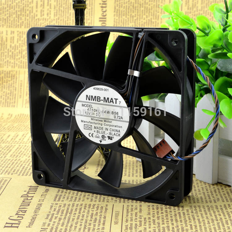 Original NMB fan 4710KL-05W-B39 119 * 25MM 24V 3 wire alarm signal cooler