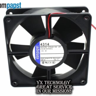 ebm-papst 3412N/2GHHP Server Square Cooling Fan DC 12V 3.8W 92x92x25mm 4-wire
