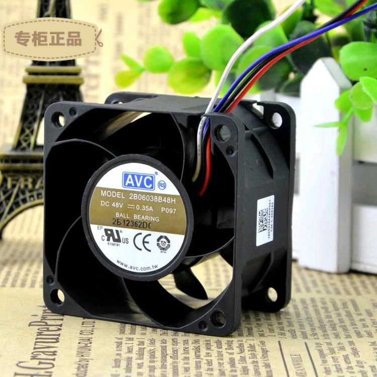 Free Delivery. 2 b06038b48h 48 v 0.35 A 6 cm / 6038 cm Double ball bearing cooling fans
