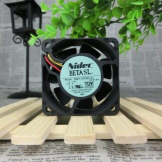 NIDEC 60*60*25mm DC 12V 0.3A 6cm D06T-12P3S2 AJ 3 Lines Ball Large Wind Cooling Fan