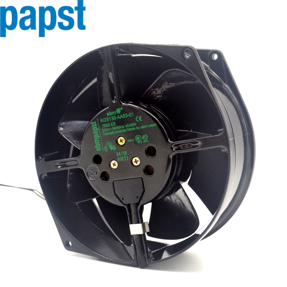 PAPST TYP RDE 110-25/24R/C01 DC 24V 2.4W 2-pin turbine fan